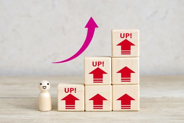 上昇のイメージ画像